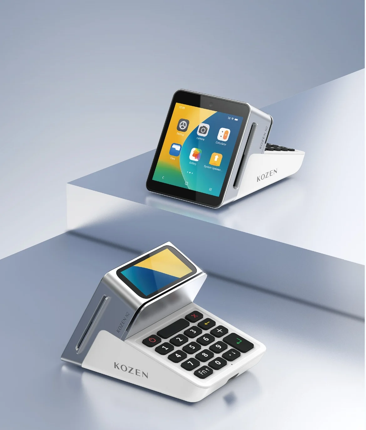 Nova N2 mobile payment terminal in two service configurations