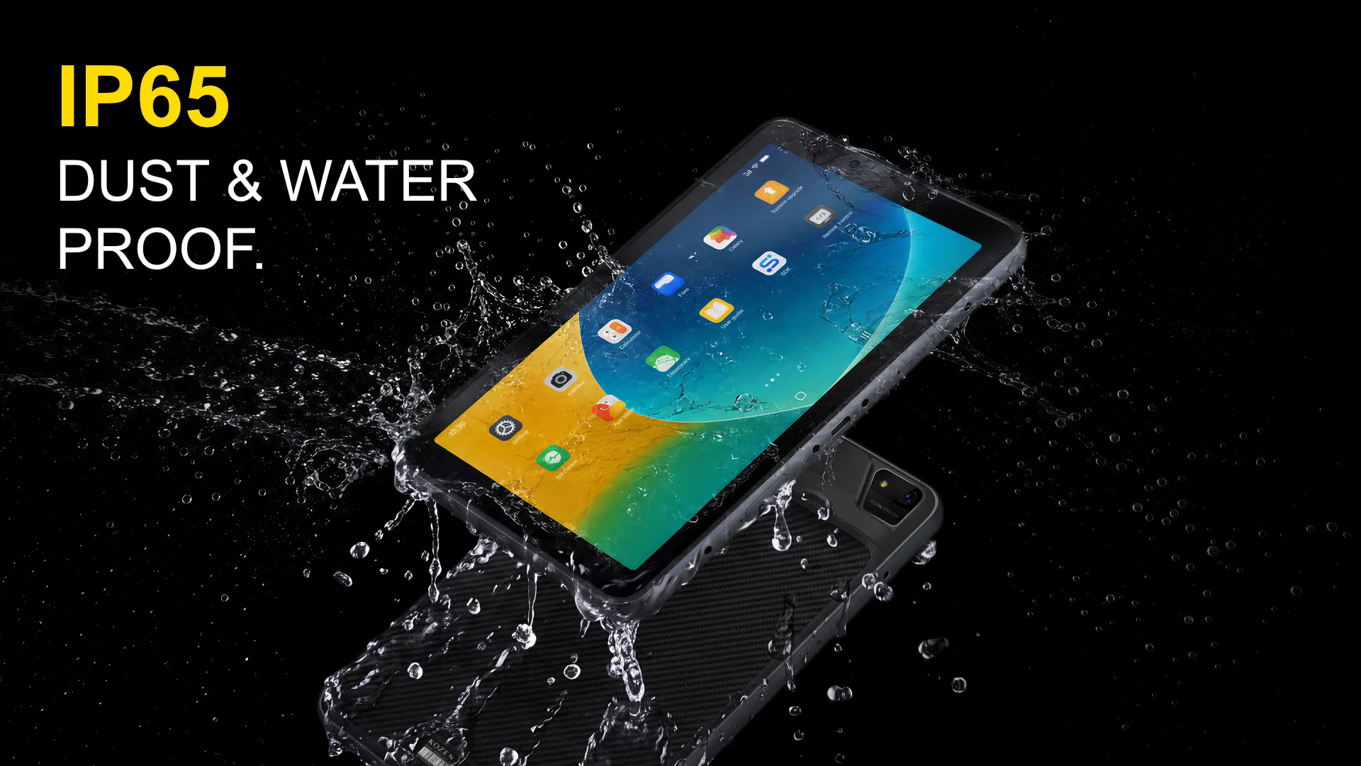 Onepad8 Pay IP65 dust and water protection