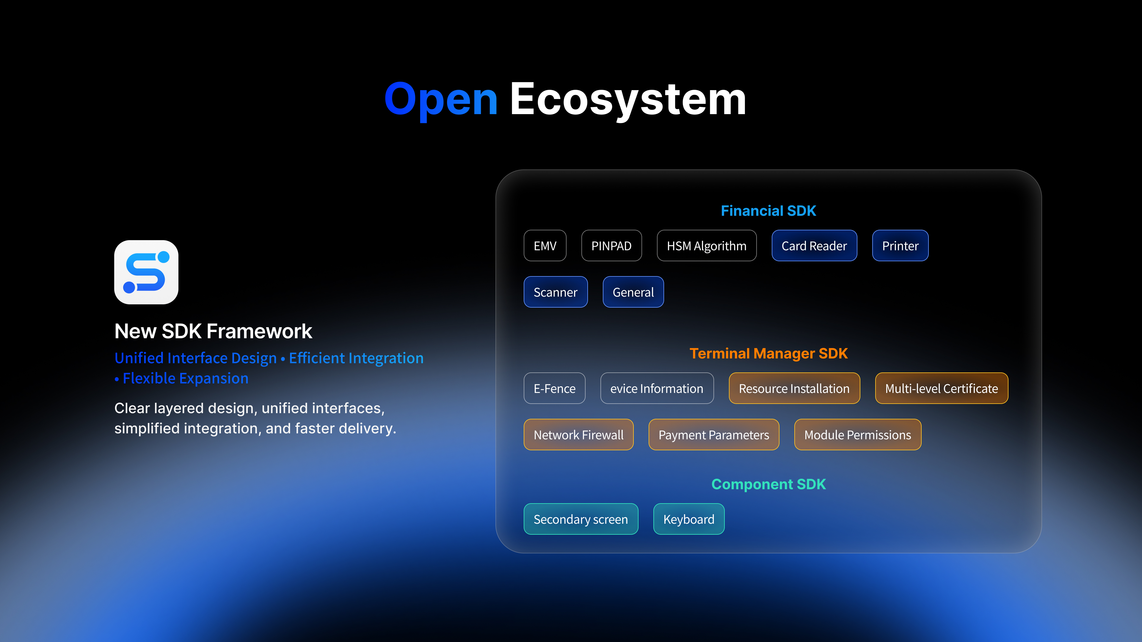 Kozen SDK framework overview